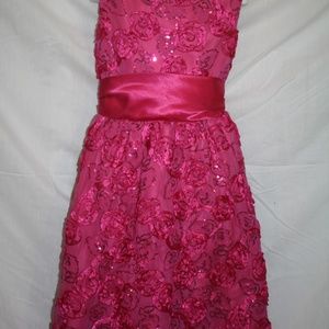 Girl's size 12, Rare Editions Pink Dress RN18854